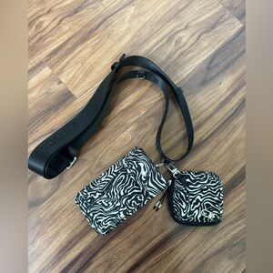 Fabletics Cell Phone Lanyard Bag with Small Purse